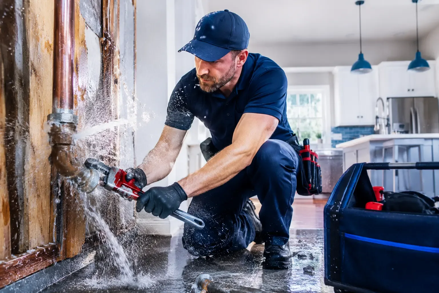Local emergency pipe repair professionals in London, AR